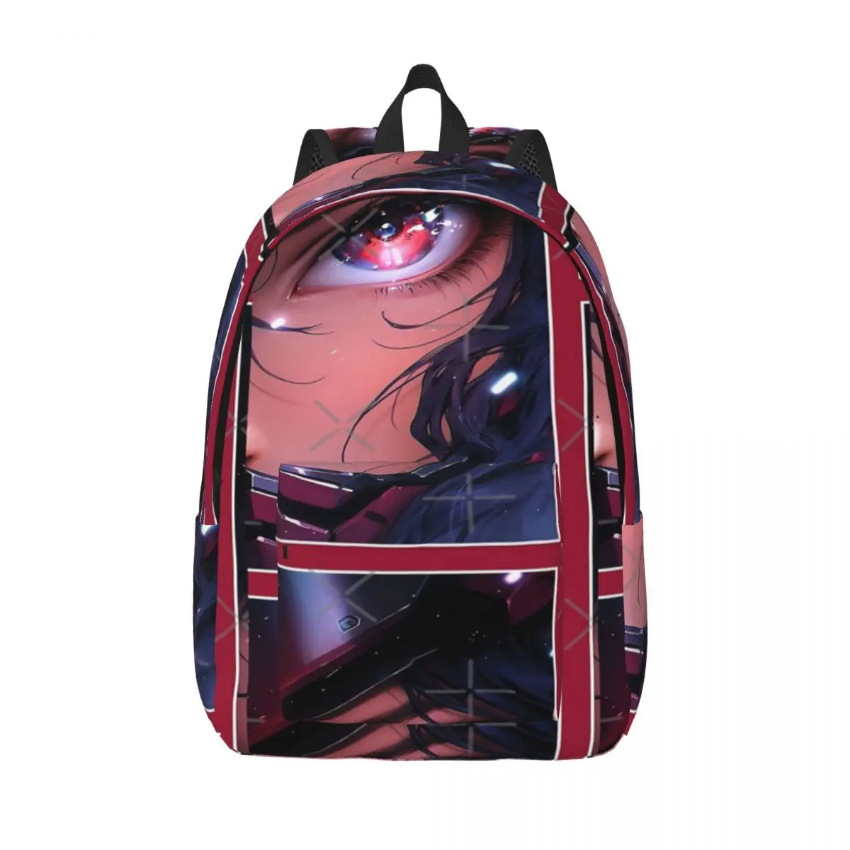 

Аниме Девушка Глаз Качество Аниме Искусство Аниме Эстетика Манга Аниме Искусство Простой и Стильный Рюкзак Холст Рюкзак Мужской Рюкзак