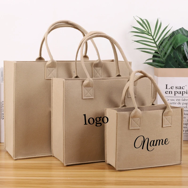 

200pcs felt bags in 5 colors 01,07,09,25,39 with logo