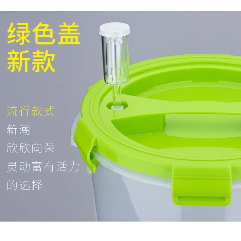 Transparent Fermentation Barrel Conical V-shaped Barrel Bottom Thickened Barrel Body 28L