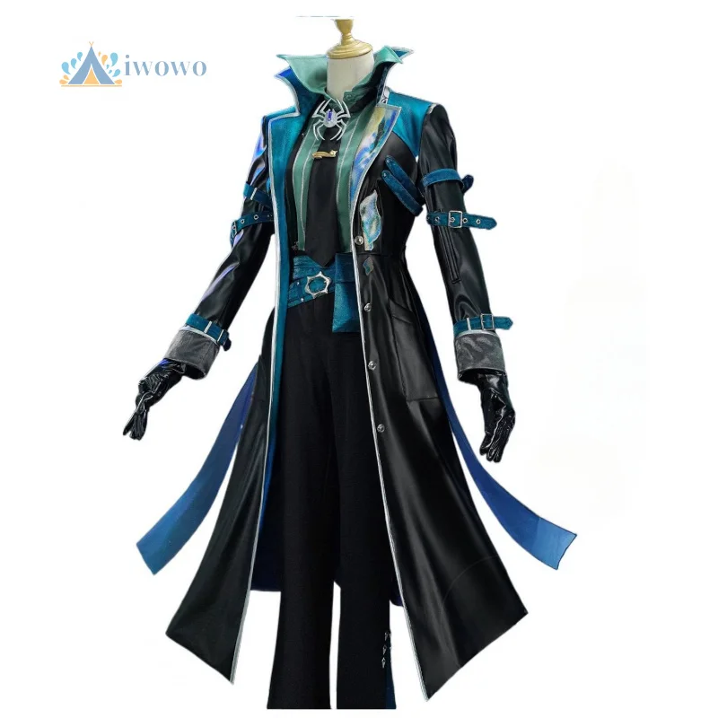 

Игра Identity V Косплей Эзоп Карл Костюм Кожаный Плащ Костюм Наряд Аниме Карнавал Хэллоуин Вечеринка Ролевая Униформа Костюм