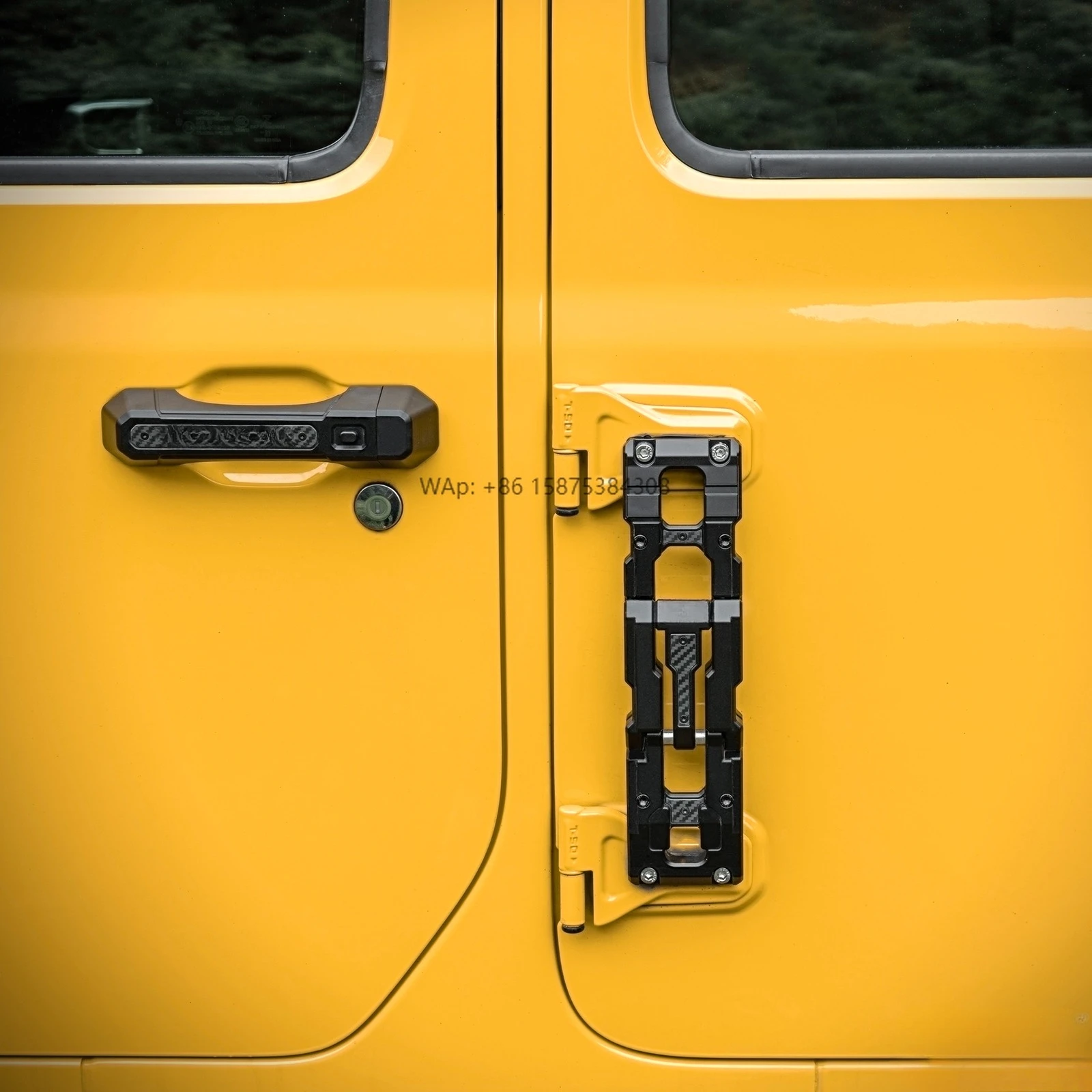 

Aluminum/Carbon Fiber Car Handle Cover for Jeep Wrangler JL Accessories Door Handle Cover 4 Door for Jeep JL