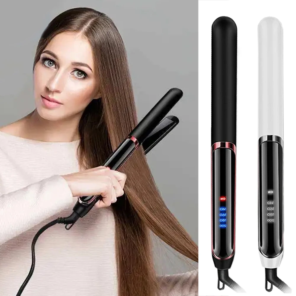 220V Hair Straightener Straightening Irons Salon Supplies Styling Tools EU Plug Hair Flat Iron Tools Curling Iron Hair Beauty