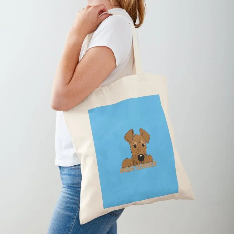 Cute Irish Terrier Tote Bag tote bag screen great bag Shopper handbag