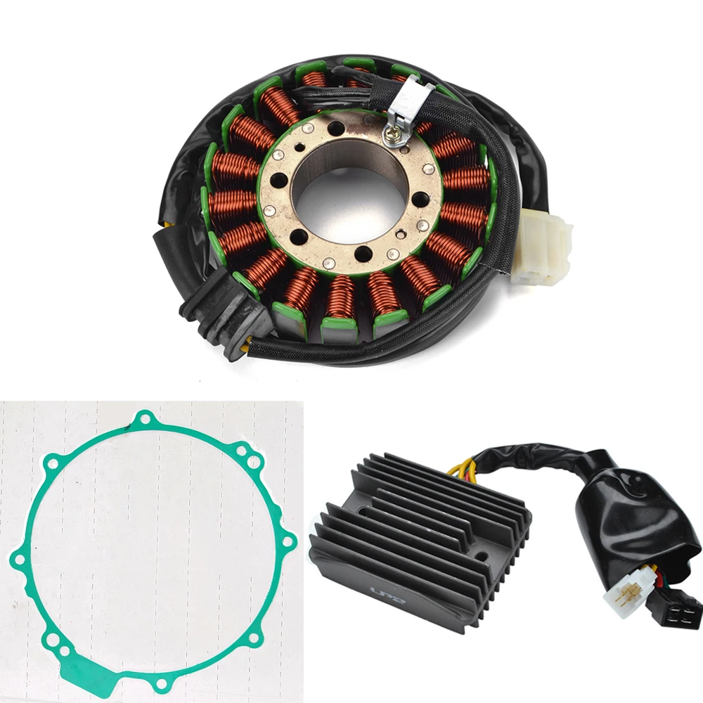 

VFR800 Stator Coil + Regulator Rectifier + Stator Cover Gasket For Honda VFR 800 Interceptor FiW/FiX 1998 1999