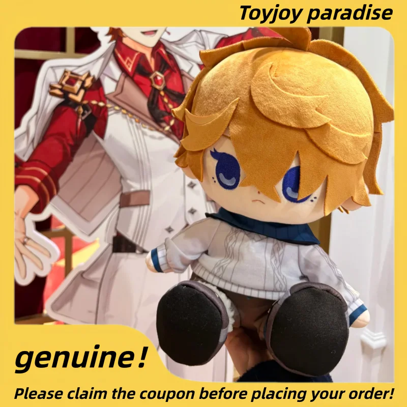 

Genshin Impact Anime Game Character Themed Series Sitting Plush Dolls Collections Skirk Ajax Original Stuffed Doll Toys Gift