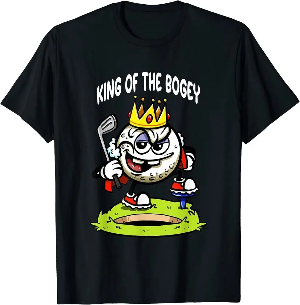 Player King Of The Bogey Ball Crown T-Shirt Summer Tees Cotton Luxury brand vintage oversized