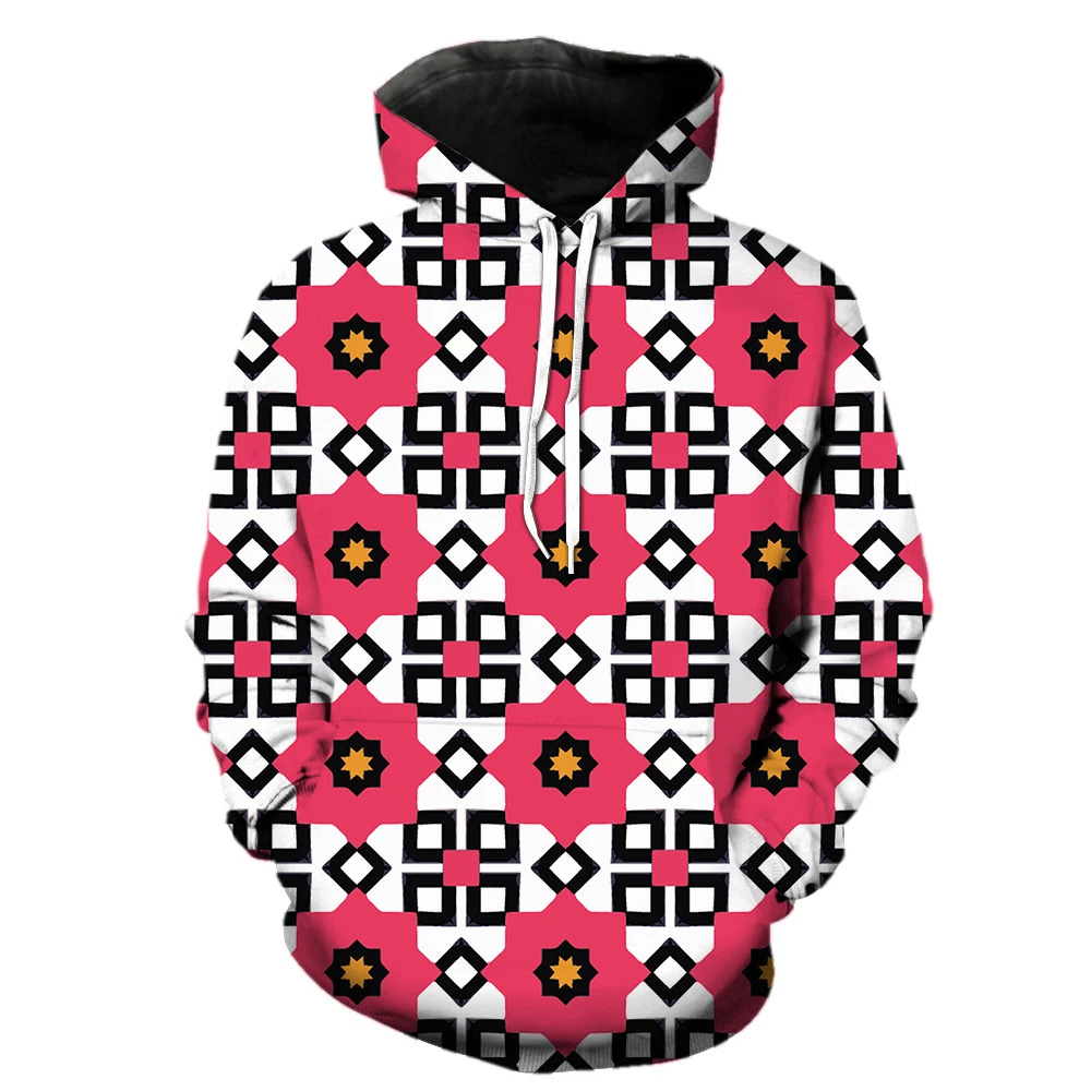 

Retro Fashion Exotic Ethnic Style Men's Hoodies Hip Hop Long Sleeve Streetwear Funny Oversized Pullover 3D Print Tops Casual