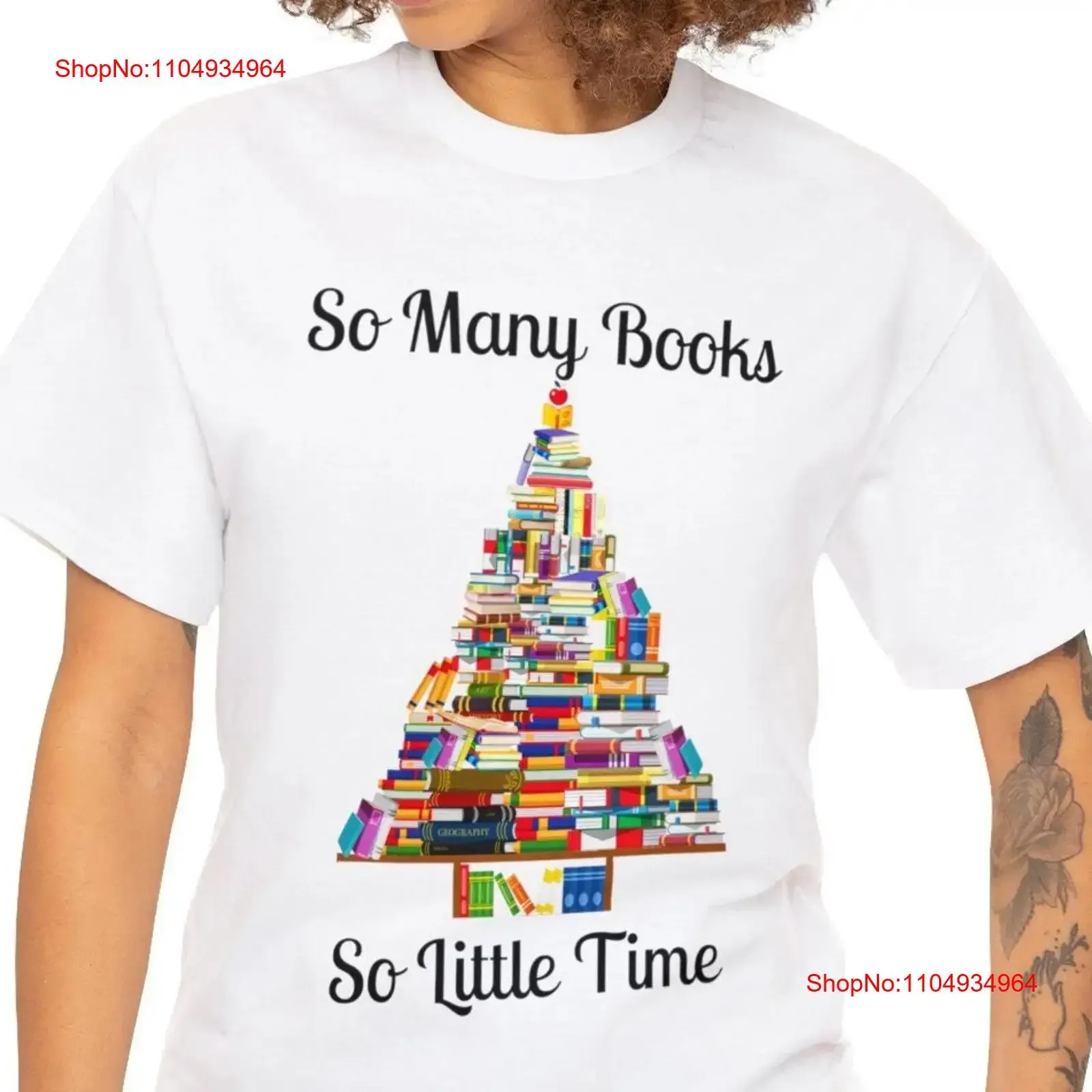 

So Many Books Little Time T Shirt Heavy Cotton Christmas vintage Washed homme Stylish streetwear Comfortable Casual Unisex