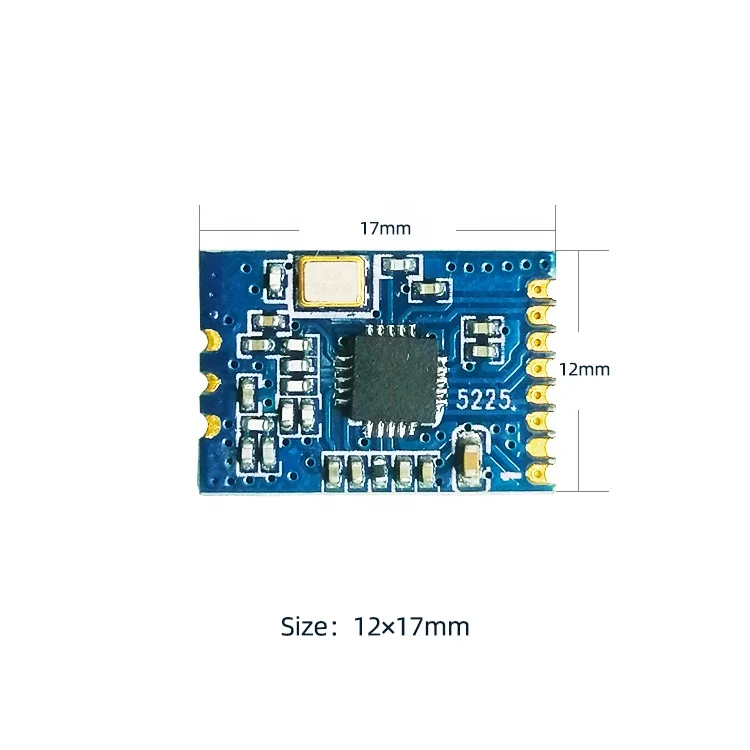 vollgo OEM/ODM Small Size Low Power CC1101 433MHz RF Module 10dBm SPI SMD Long Range RF Module