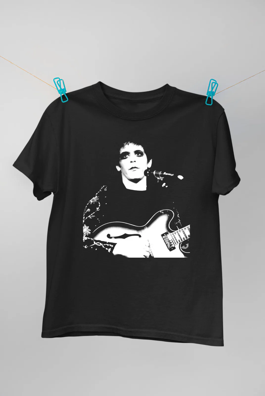 Lou Reed Cotton Black All Size Classic T Shirt