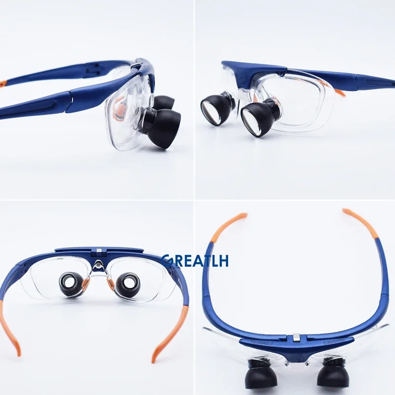 GREATLH TTL Dental Loupe Magnifier Dentisty Surgical Magnifying Glass Low Magnification Magnifier