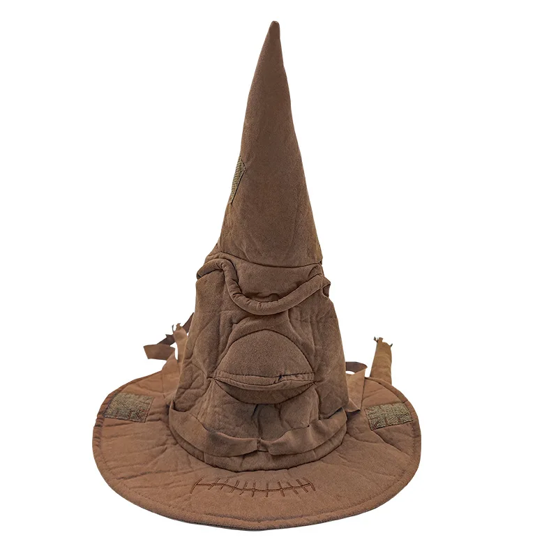 Fashion Movies Witch Wizard Hat Potters Sorting Hat Halloween Party Props Dress Up Witch Hat Men Cosplay Costume Accessories