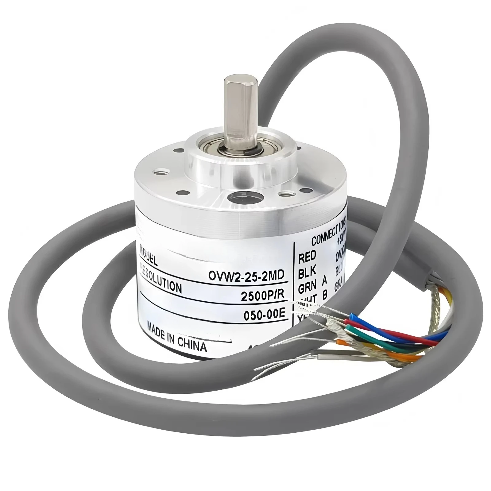 OVW2-20-2MHT 2HMC 2MD Encoder rotativo incrementale 2000 P/R Fotoelettrico ABZ Encoder rotativo incrementale trifase