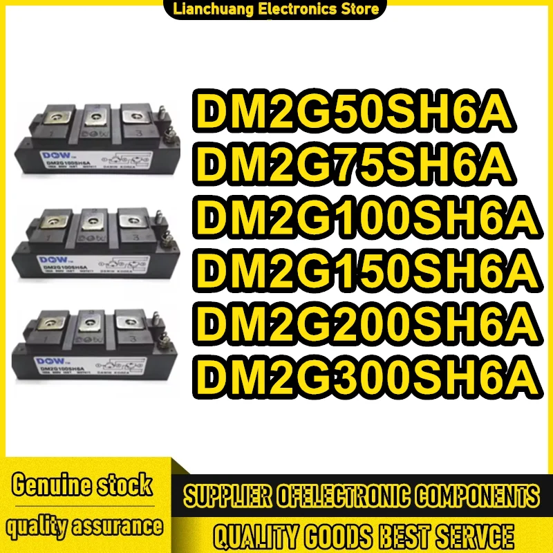 

Модули DM2G50SH6A, DM2G75SH6A, DM2G100SH6A, DM2G150SH6A, DM2G200SH6A, DM2G300SH6A в наличии