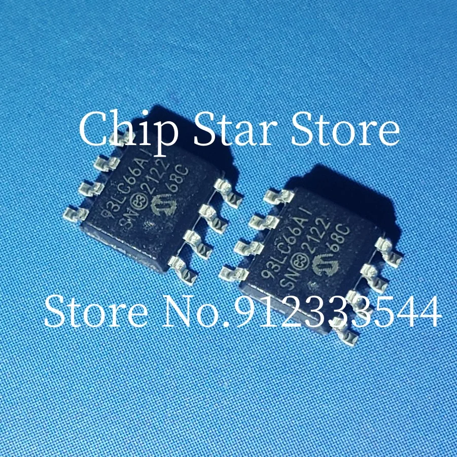 5-100Pcs 93LC66A-I/…