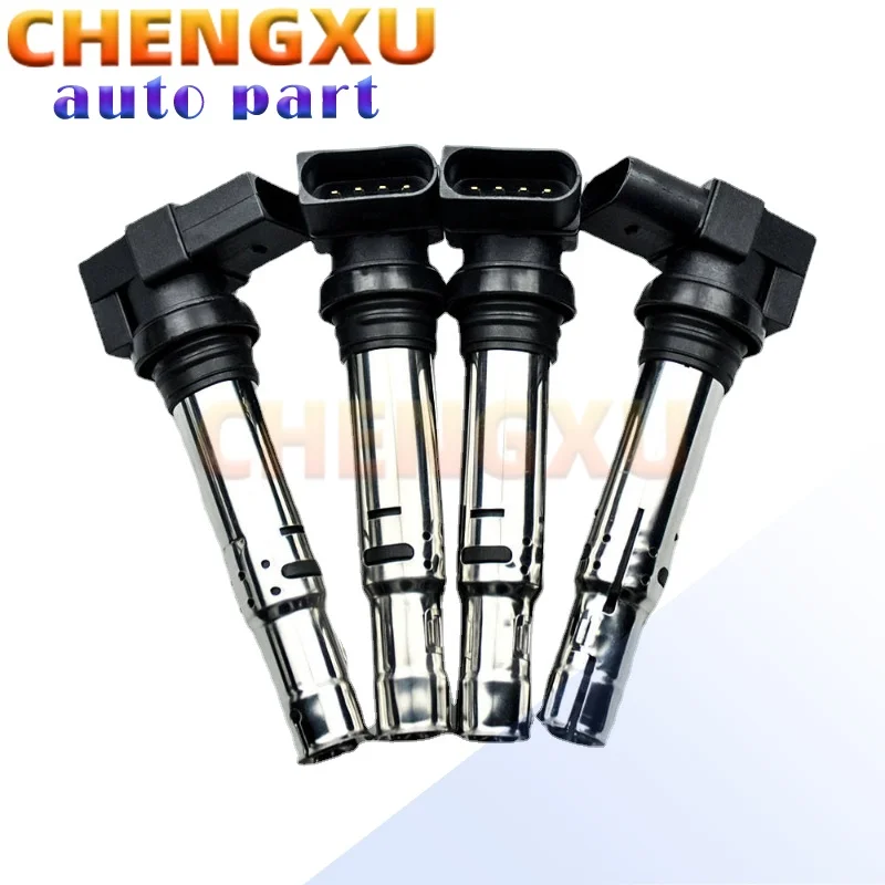 1pcs/4pcs 036905715F High Quality Ignition Coils Fit for VW Golf 1.4 TSI VW Polo Jetta 1.6 FSI Tiguan Beetle