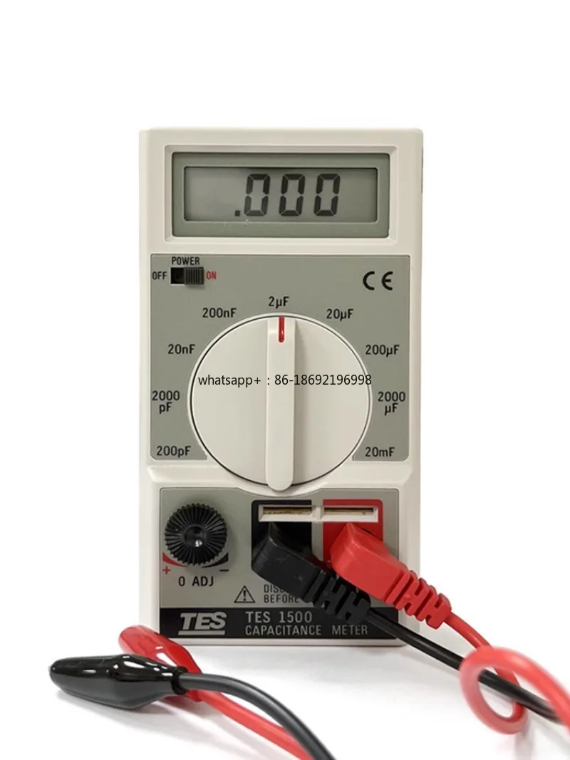 Digital Capacitance Tester for Electrician Maintenance, Dual Harmonic Integral High-precision Capacitor