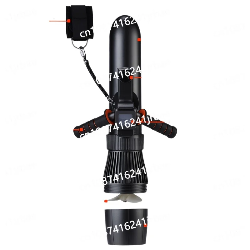 

Continuous flow 700W underwater thruster diving snorkeling handheld booster high power paddle board two-in-one push