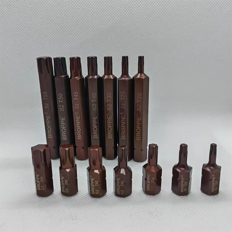 T20/25/30/40/45/50/55 10mm Shank Magnetic Hex Torx Screwdriver Bit S2 Steel Wind Cannon Electric Wrench Driver Tools - view 5