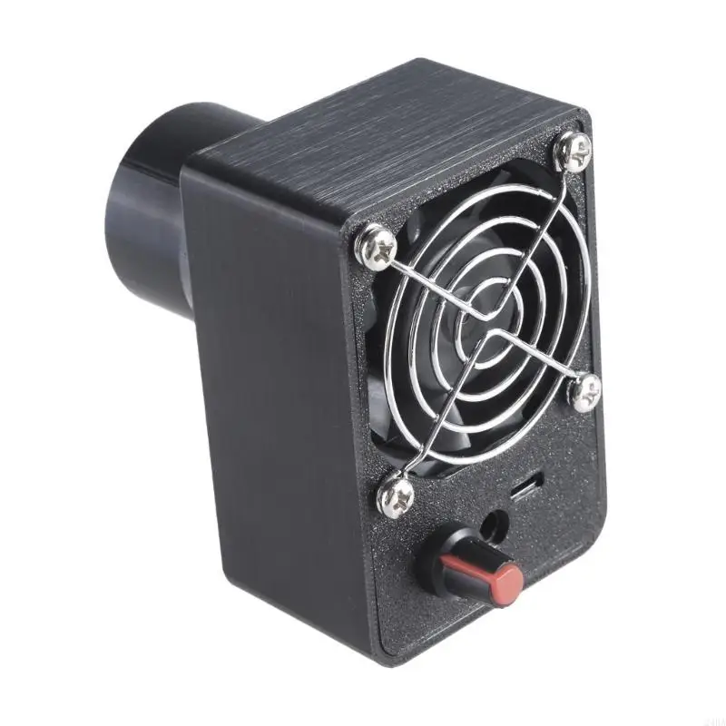 

24BA DC12V 5.5x2.1mm Blower Fan with Adjustable Speeds and Multiple Nozzle Sizes for Efficient Cooling
