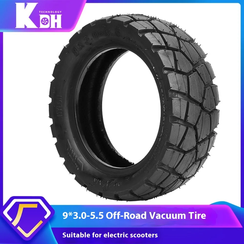 

9-дюймовая бескамерная шина 9x3,0-5,5 для электрического скутера Kukirin G2 Pro версии, переднее/заднее колесо, износостойкие запасные части для шин