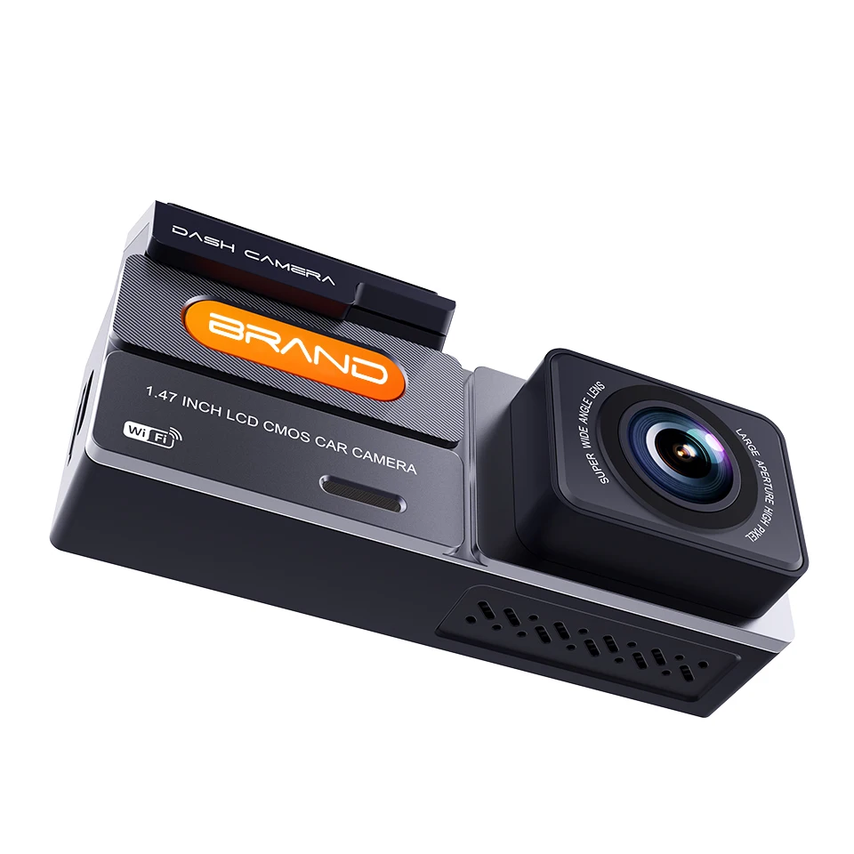 Auto Dvr K01 Model Met 2K Hd Rijden Parking G-Sensor 170 Graden Groothoek Wdr Nigh Vision Enkele Lens 24H Recorderring