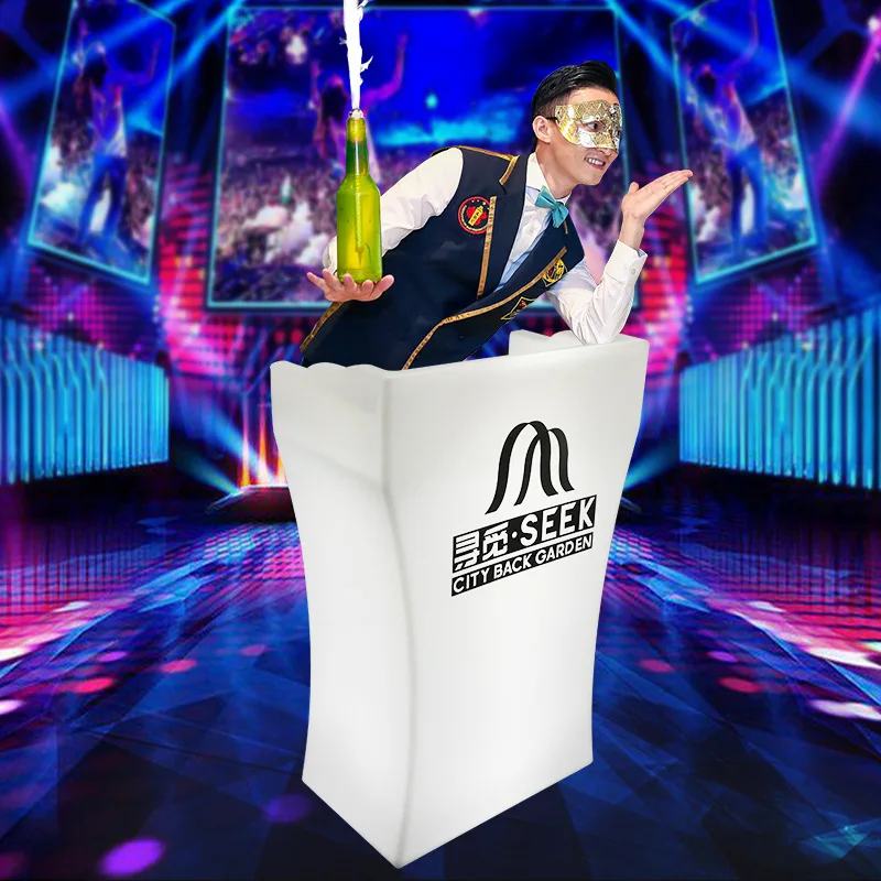 

KTV bar nightclub private club entrance luminous valet parking desk host speech reception welcome bar