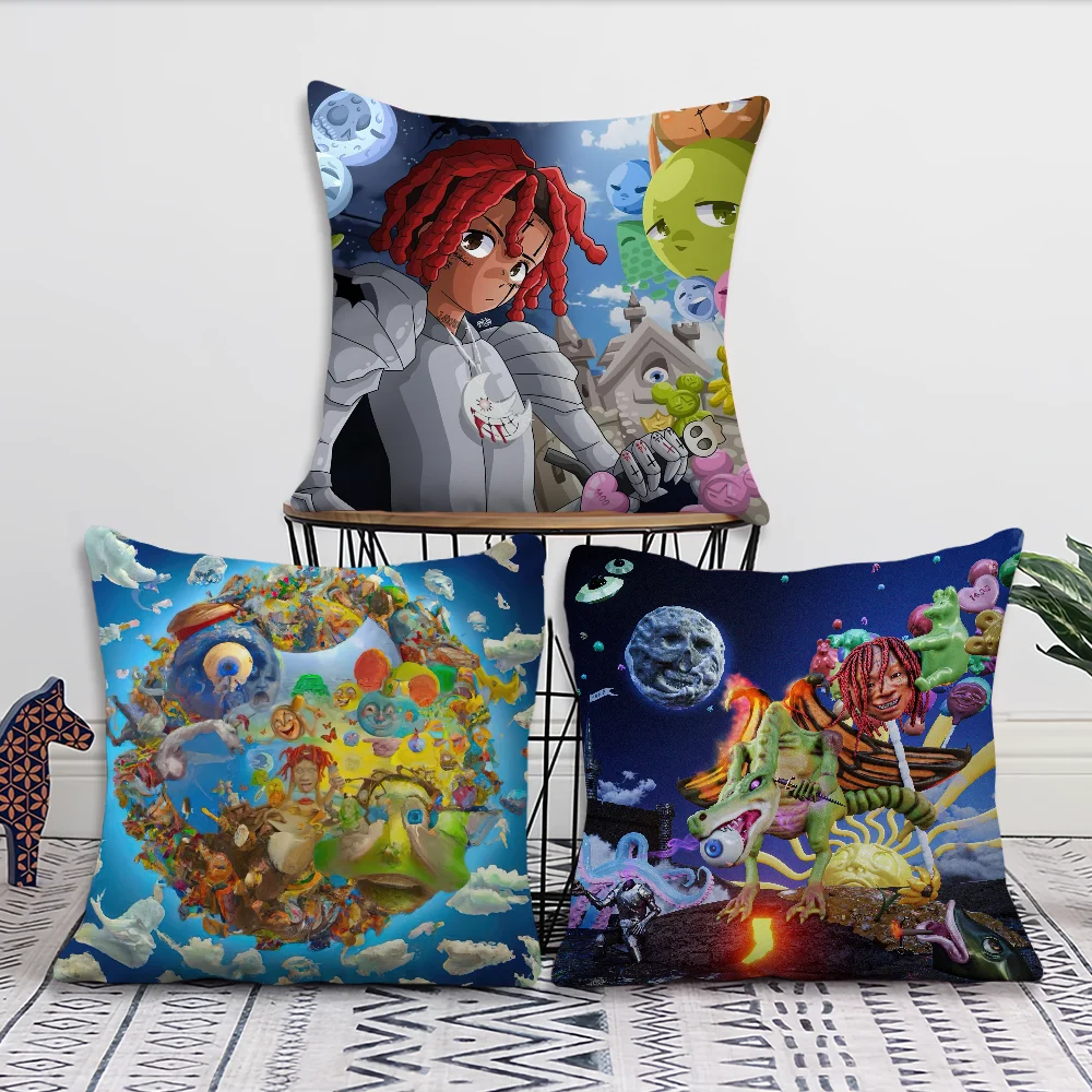 

Life's Decoration T-Trippie R-Redd Room Rapper Home Sofa living a Office Car Nordic Simplicity Trip Pillow Cover