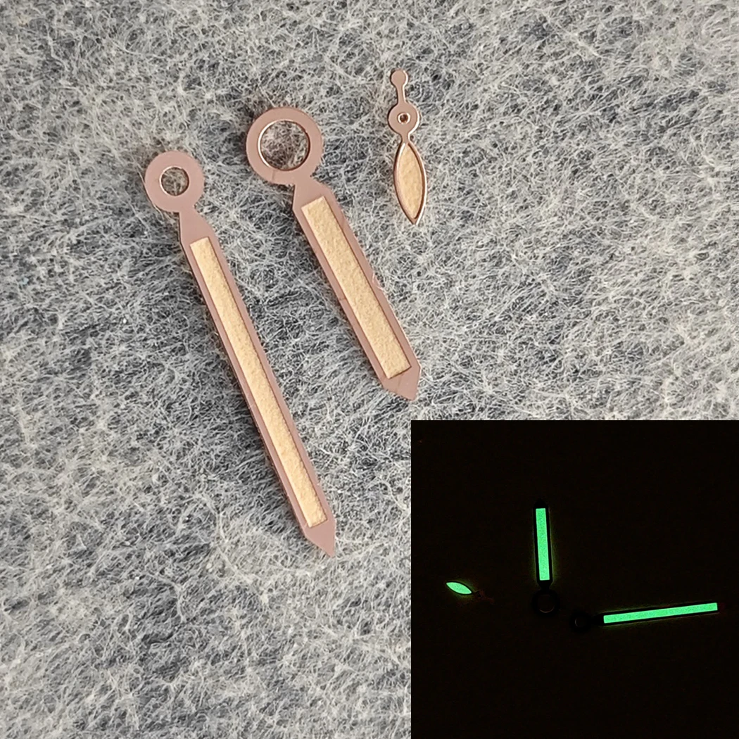 Luminous Watch Hands for ST3600 ST3620 3 Pins Needles Pointers for ETA 6497 6498 Movement Modified Parts Watches Accessories