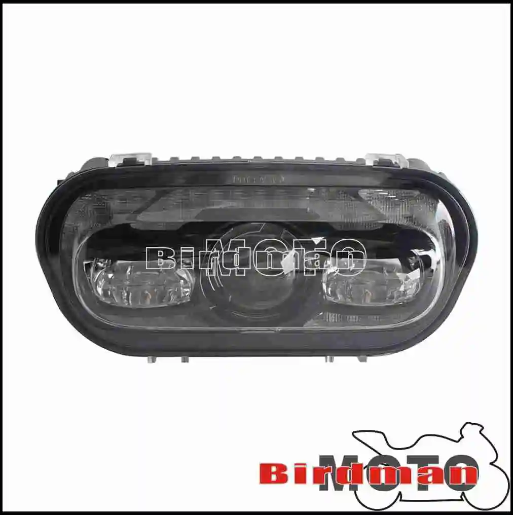 Motorcycle Front LED Projector Headlight High Low Beam Lamp Daytime Running Light For Harley Softail Fat Bob FXFB FXFBS 2018-25