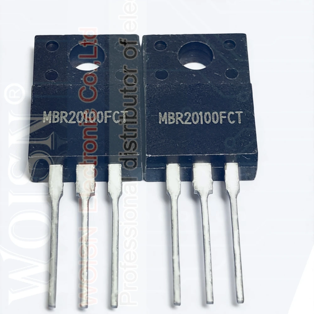 （1-5PCS） MBR20100FCT 100V 20A TO-220F