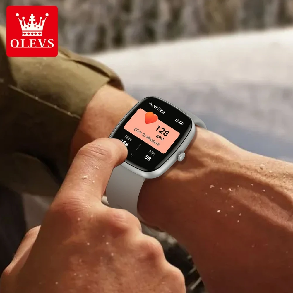 OLEVS brand can only use smart watches, wine barrel shaped high-definition Bluetooth calls, sleep monitoring, intelligent voice