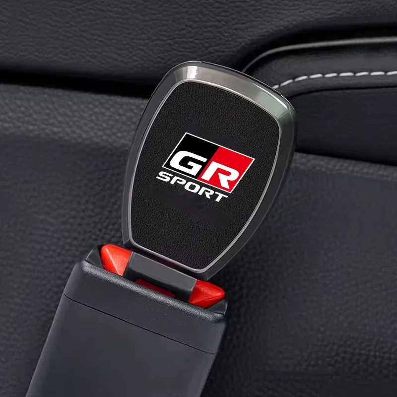 Car Seat Belt Clip Extension Plug Car Safety Seat Lock Buckle  for Toyota GR Sport Corolla C-HR RAV4 Yaris Camry Prado Prius view 2