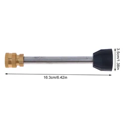 Lithium car washer stainless steel extension rod lithium water gun wireless car washer extension rod nozzle