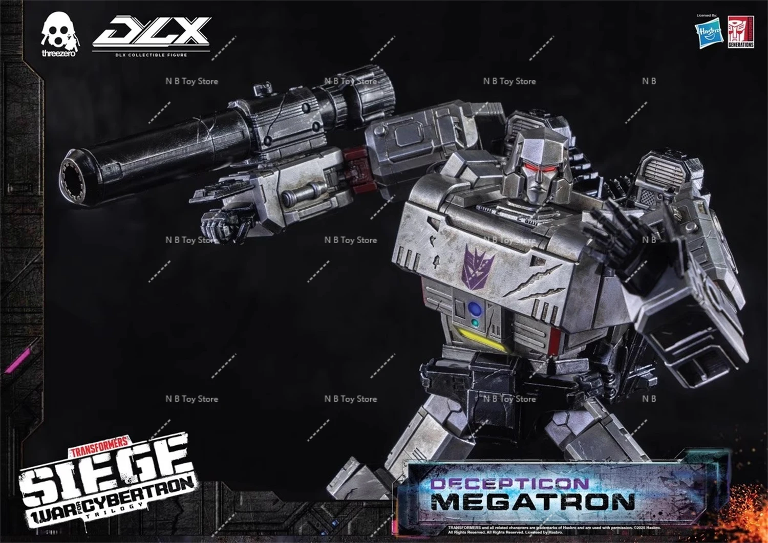 【在庫あり】オリジナル アクションフィギュア Threezero 3A G1 DLX MG メガタンク 33cm 高品質 箱付き