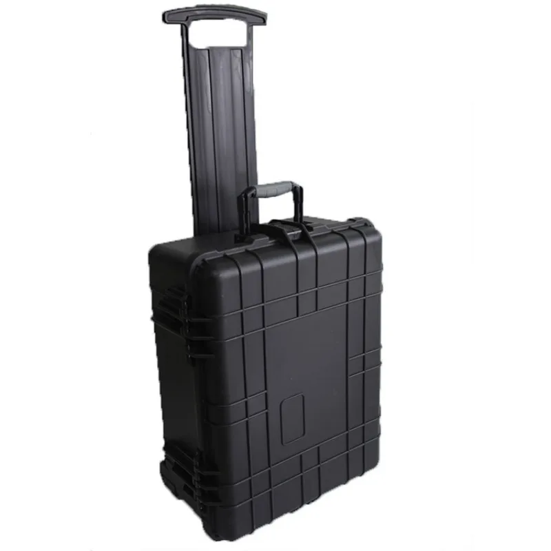 Wheeled Tool Box Chest Trolley Cart with Rotating Tray Tool Trolley Tool Cart