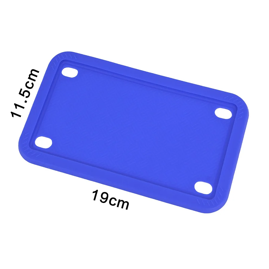 

American Stand Silicone Car License Plate Frame Soft Modin Auile Accories Cross-Border Motorcycle Number Pl...