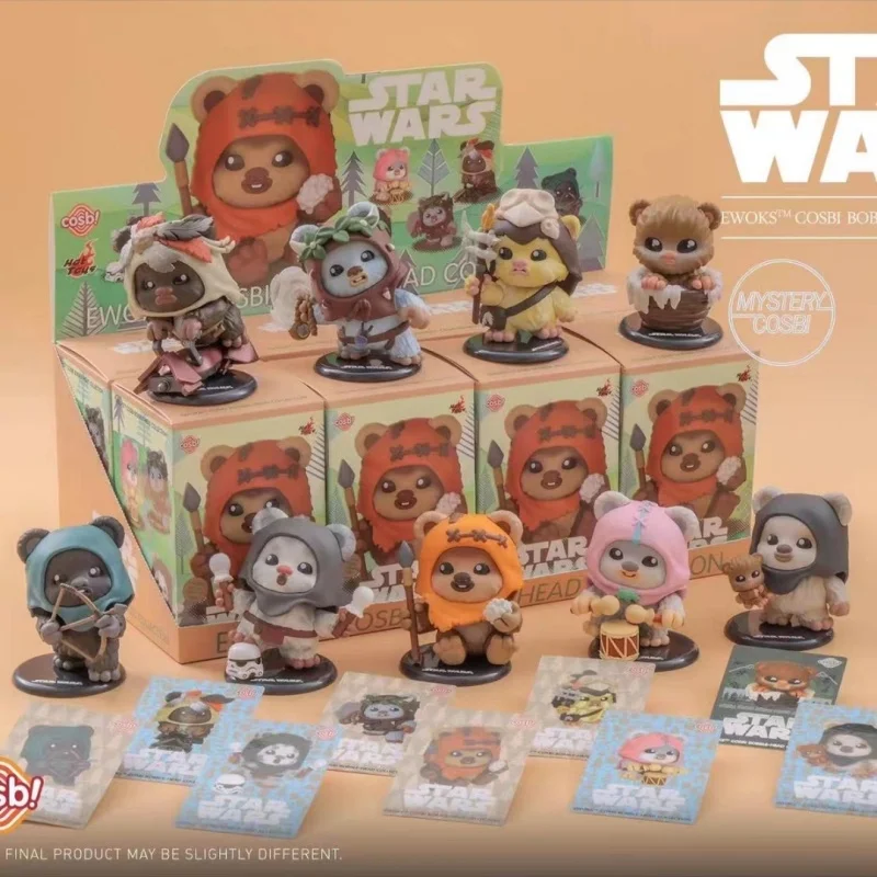 

Hot Toys Star Wars Ewok Cosbi Mysterious Blind Box Mini Figure Desktop Car Decoration Pendant Lucky Surprise Blind Box Toy Gifs
