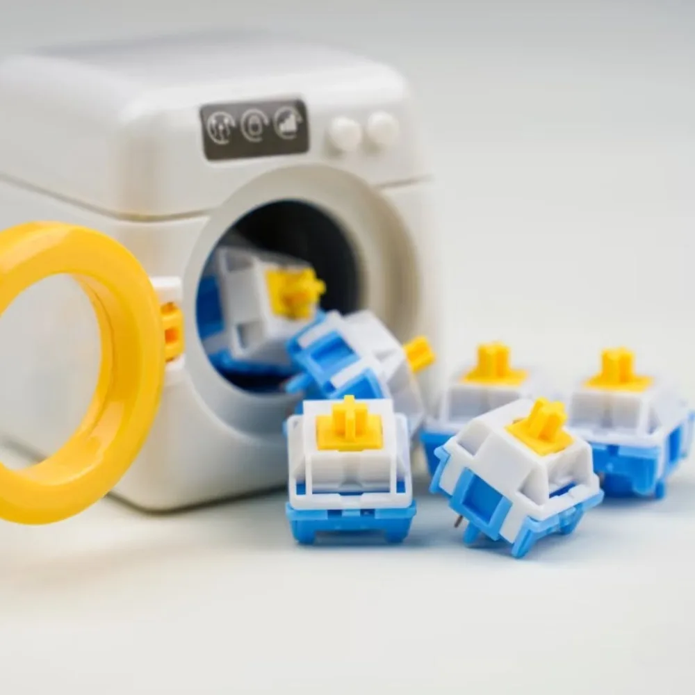 Sunny V2 Switch Linear Switch Hot Swap Prelubrication Crisp Sound 37g/45g Trigger Custom Machinery Keyboard Accessories 5PIN HMX