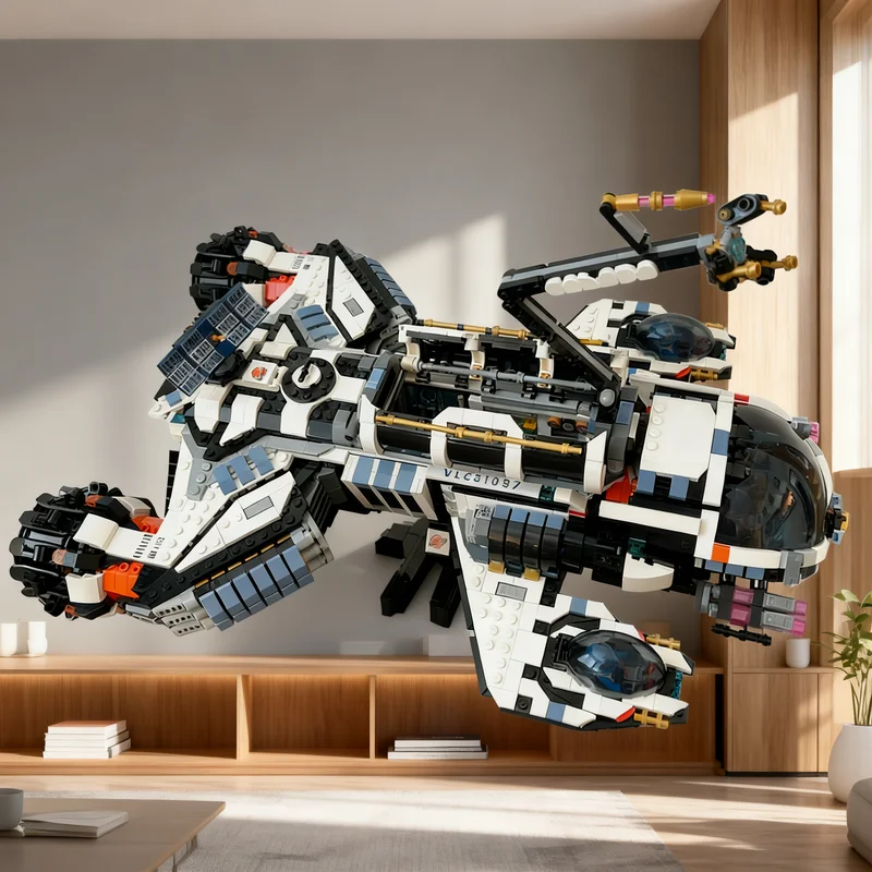 2907pcs MOC Space The Hand Orion Model Building Blocks Craft Assemble Art Creative 3D Collection Idea Birthday DIY Education