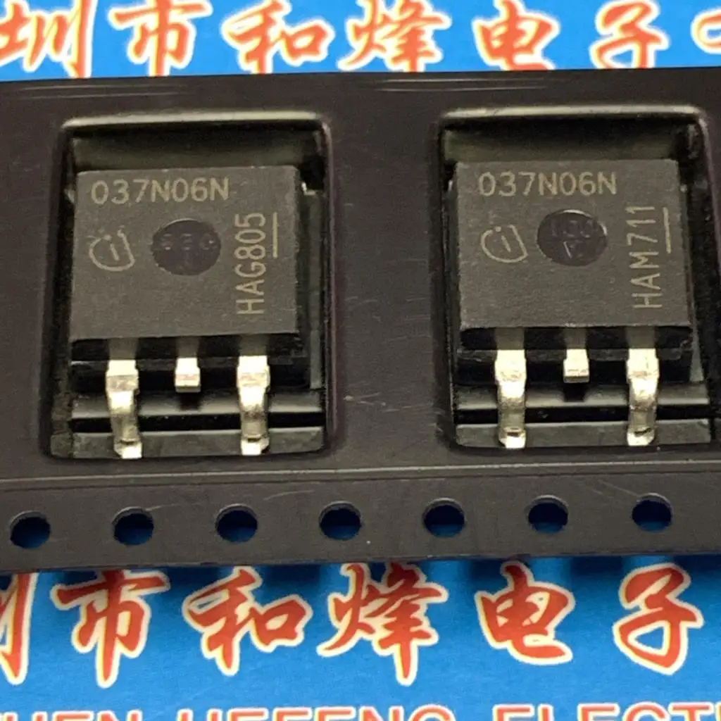 5 pieces IPB037N06N3G MOS TO-263 60V 90A 037N06L