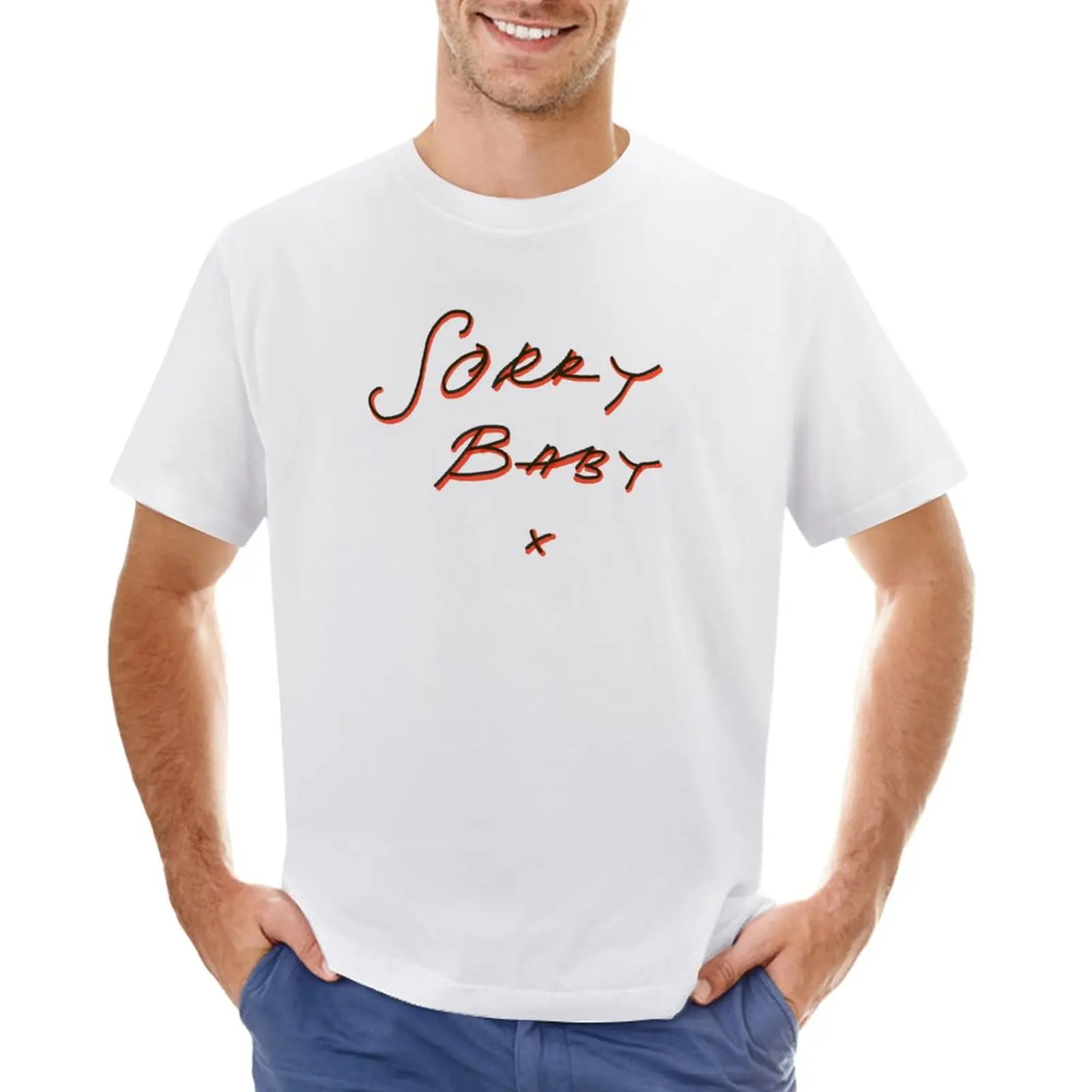 

Sorry Baby villanelle killing eve red T-Shirt anime clothes Blouse boys whites tshirts for men
