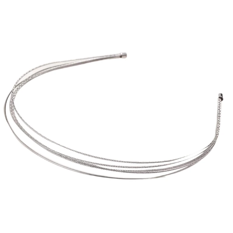 

Stylish Metal Headwear Lightweight Sturdy Design Hairband For Active Y166