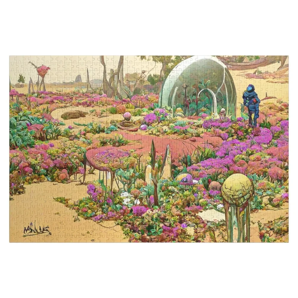 Terraforming an Alien Planet Jigsaw Puzzle Jigsaw Custom Customs With Photo For Children Christmas Gifts Puzzle