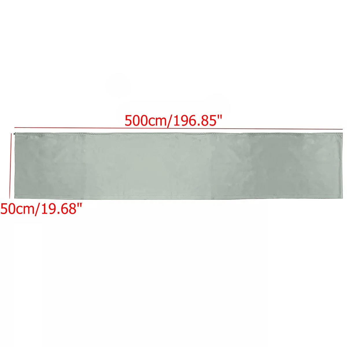 1set Caravan Awning Draught Skirt 500cm Length X 50cm Deep With Wheel Arch Covers Sucker Motorhome Draft Campervan Side Skirting