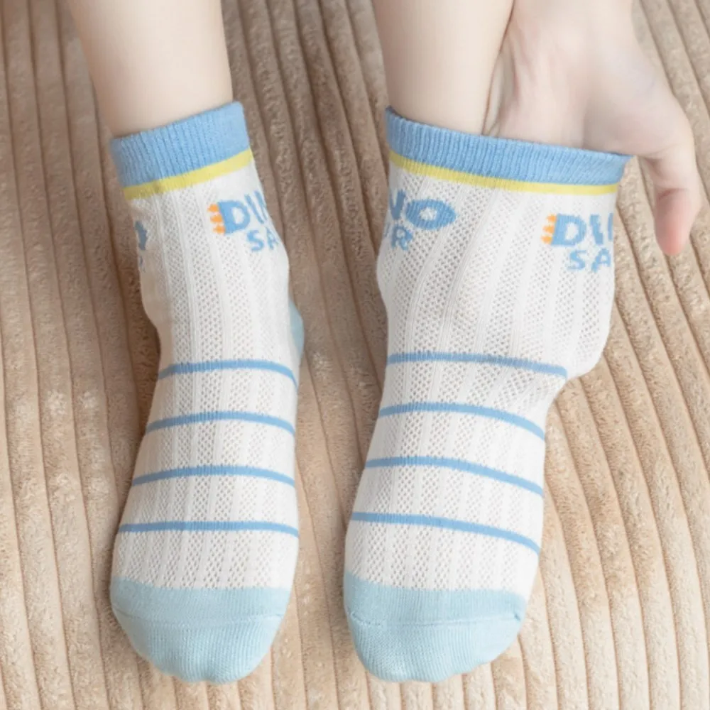 Children's mesh socks wholesale boys and girls cotton sokken baby summer socks thin cartoon mid-tube sock calcetines para ninos