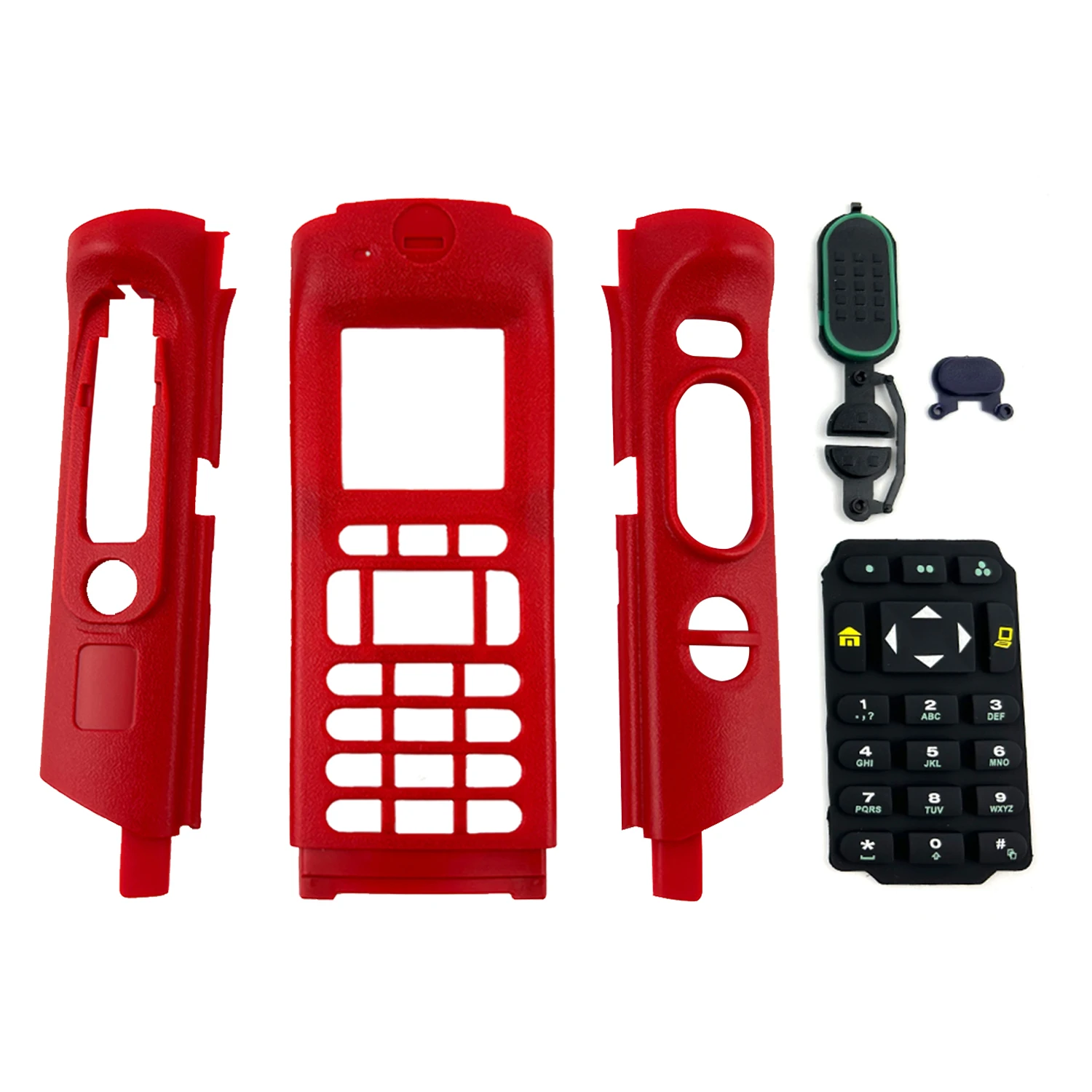 

Red Replacement Repair Housing Cover Case Kit For APX8000 APX6000 Model 3 M3 Full-keypad Portable Radios With Keypad