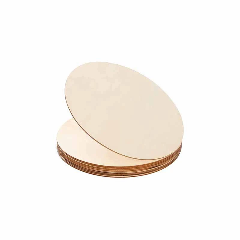 

10PCS Natural Wood Pieces Slice Round Unfinished Wooden Discs For Crafts Centerpieces DIY Christmas Ornaments