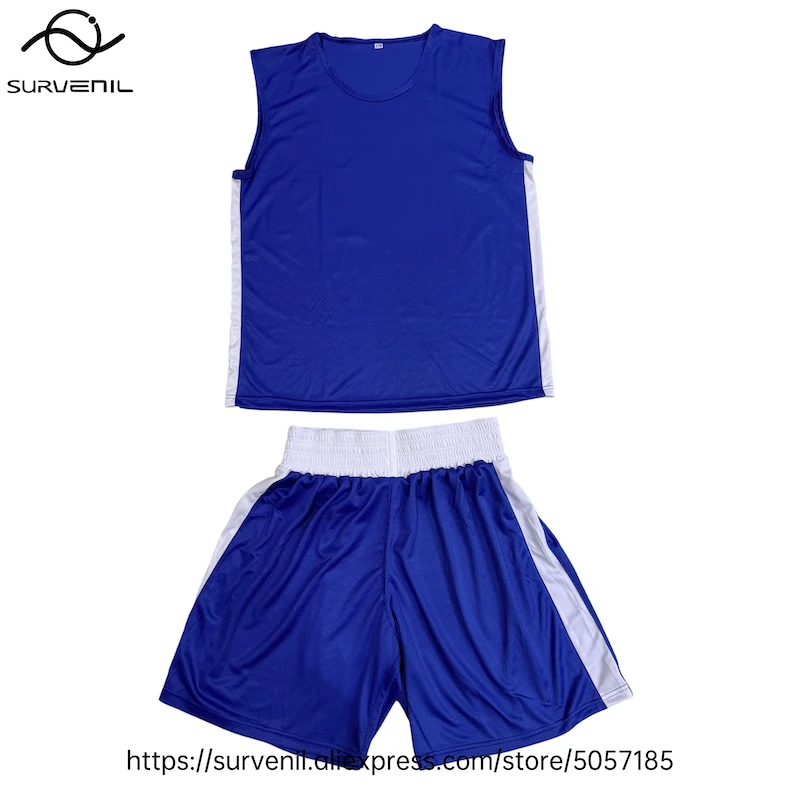 Pantalones cortos Muay Thai, camisa para niños y adultos, pantalones cortos de boxeo para hombres y mujeres, uniforme de lucha Sanda Wushu, traje de lucha de artes marciales MMA Kickboxing
