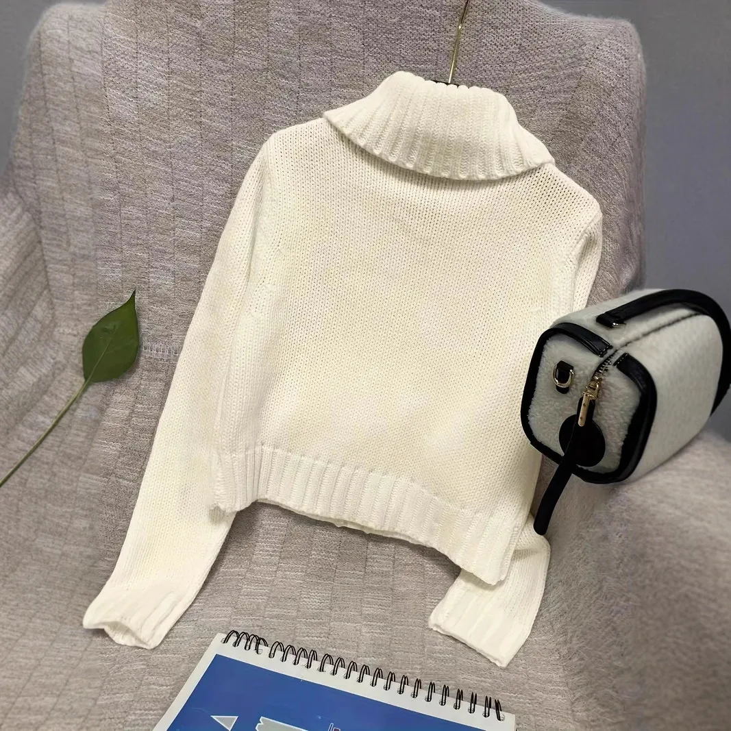 سترة نسائية مثيرة بقصة ضيقة مع سحاب، معطف بلوفر مطاطي مزدوج الصدر للنمط الأوروبي والأمريكي